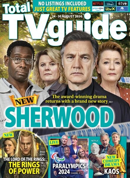 Total TV Guide – 24 August 2024 Cover