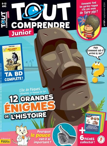 Tout Comprendre Junior – Septembre 2024 Cover