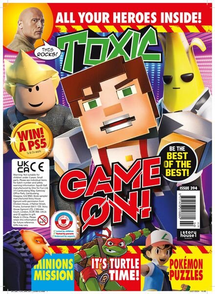 Toxic – Issue 394 2024 Cover