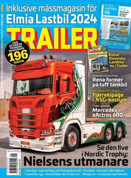 Trailer Sverige – Augusti 2024 Cover