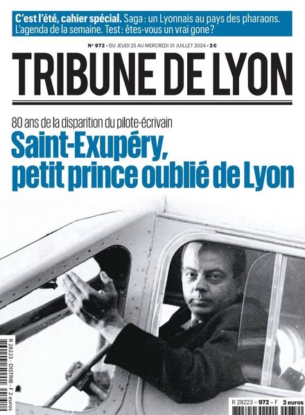 Tribune de Lyon – 25 Juillet 2024 Cover