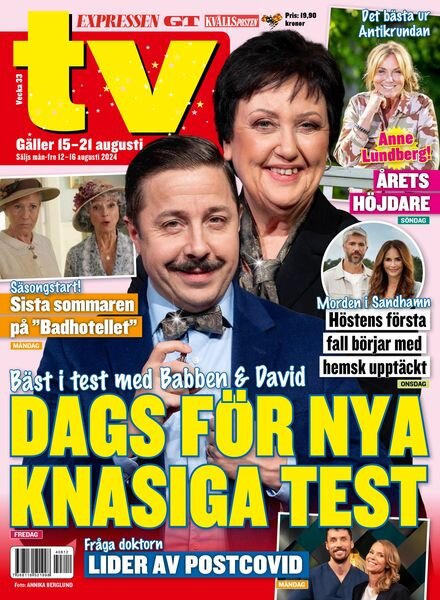 TV – 12 Augusti 2024 Cover
