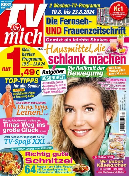 TV fur mich – 1 August 2024 Cover