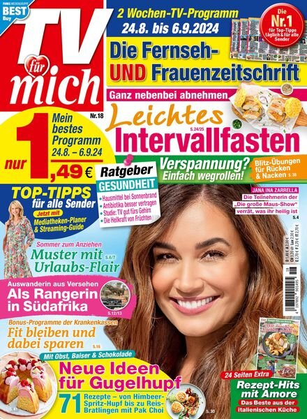 TV fur mich – 15 August 2024 Cover