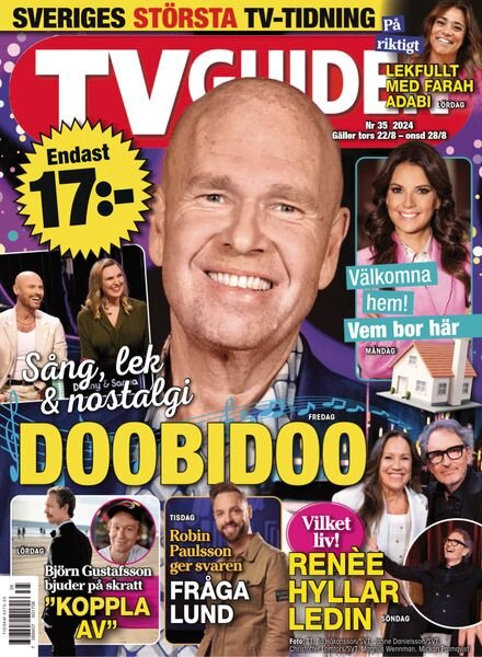 TV-guiden – 19 Augusti 2024 Cover