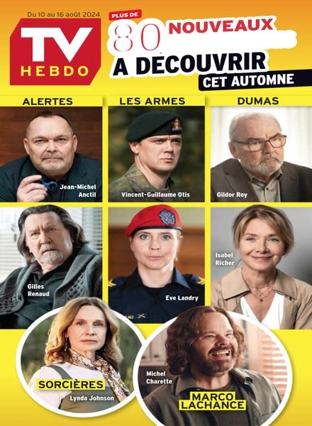 TV Hebdo – 10 Aout 2024 Cover