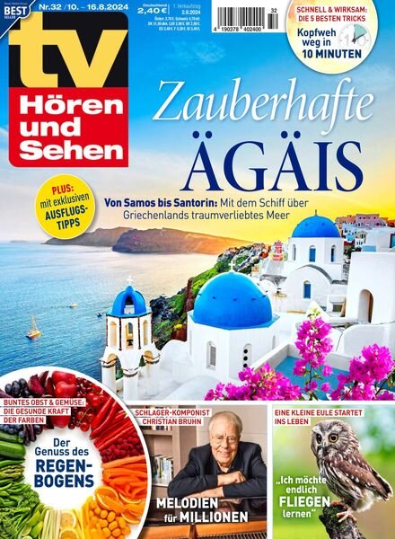 TV Horen und Sehen – 2 August 2024 Cover