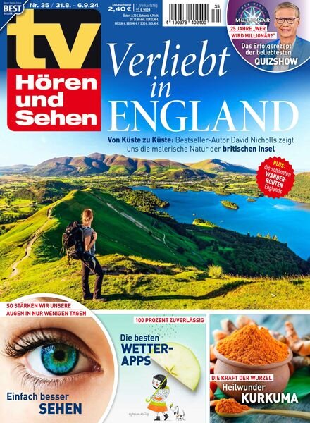 TV Horen und Sehen – 23 August 2024 Cover