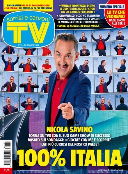 TV Sorrisi e Canzoni – 20 Agosto 2024 Cover