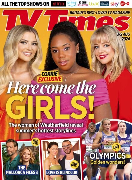 TV Times – 3 August 2024 Cover