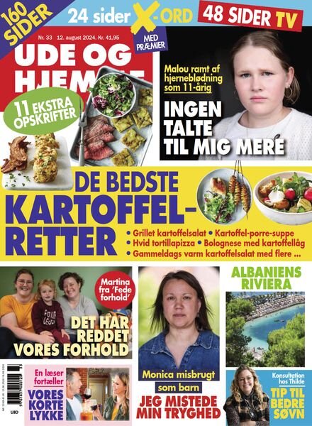 Ude og Hjemme – 12 August 2024 Cover
