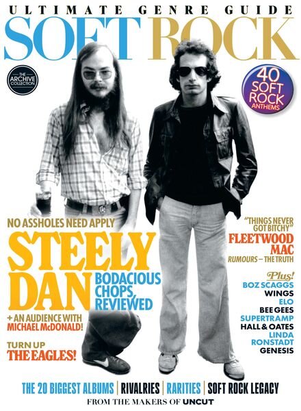 Uncut The Archive Collection – Soft Rock 2024 Cover