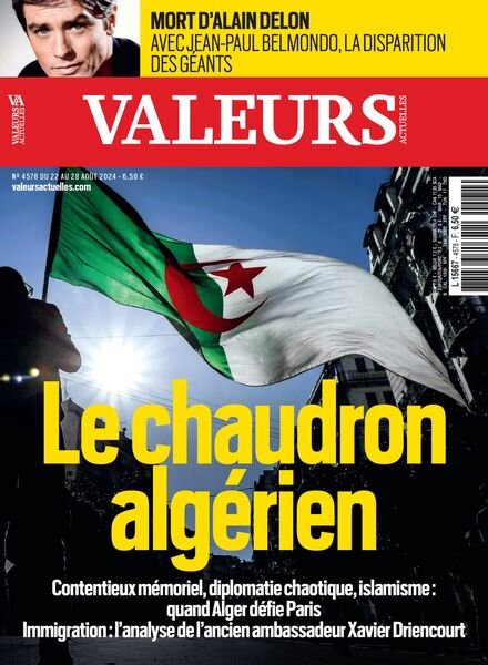 Valeurs Actuelles – 22 Aout 2024 Cover