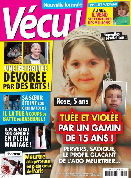 Vecu – Aout-Septembre-Octobre 2024 Cover
