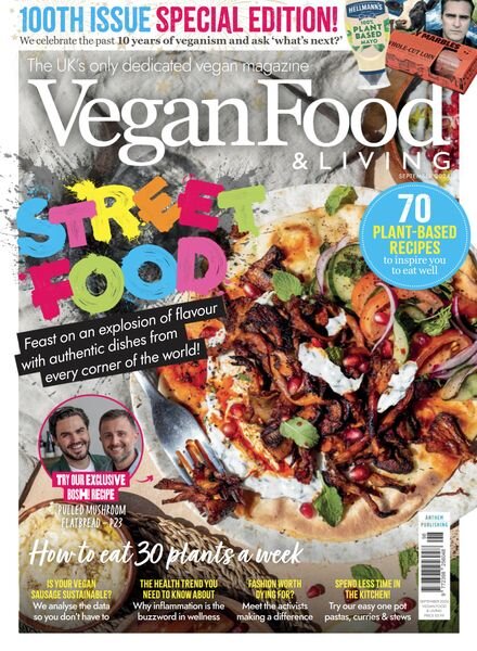 Vegan Food & Living – September 2024 Cover