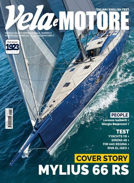 Vela e Motore – Agosto 2024 Cover