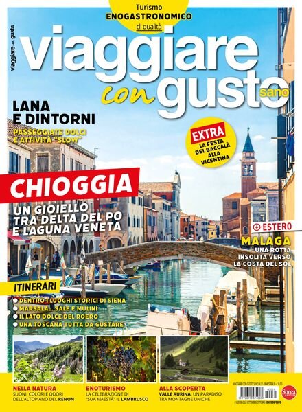 Viaggiare con Gusto Sano – Settembre-Ottobre 2024 Cover
