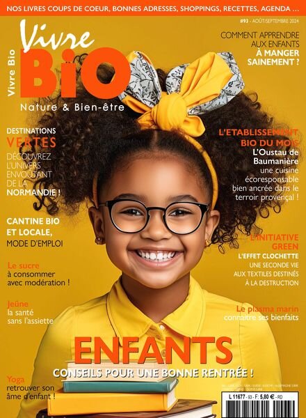 Vivre Bio – Aout-Septembre 2024 Cover