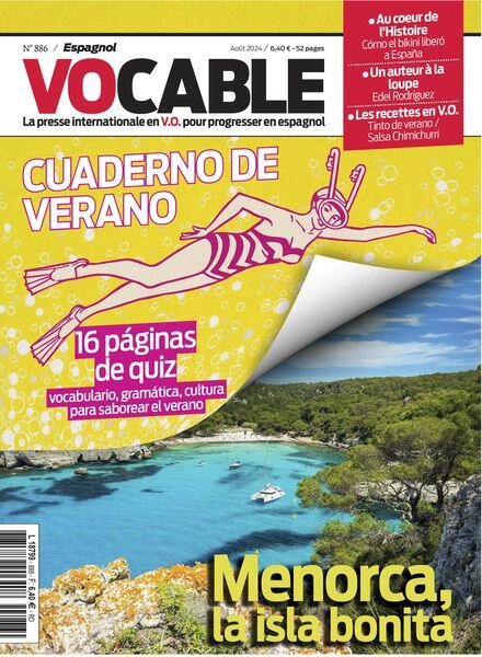 Vocable Espagnol – Aout 2024 Cover