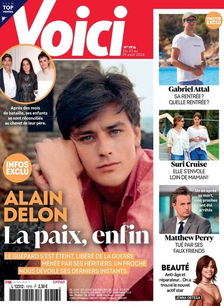 Voici – 23 Aout 2024 Cover