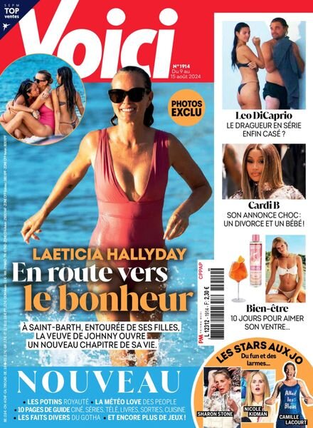 Voici – 9 Aout 2024 Cover