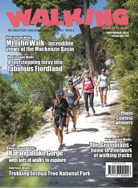 Walking New Zealand – September 2024 Cover