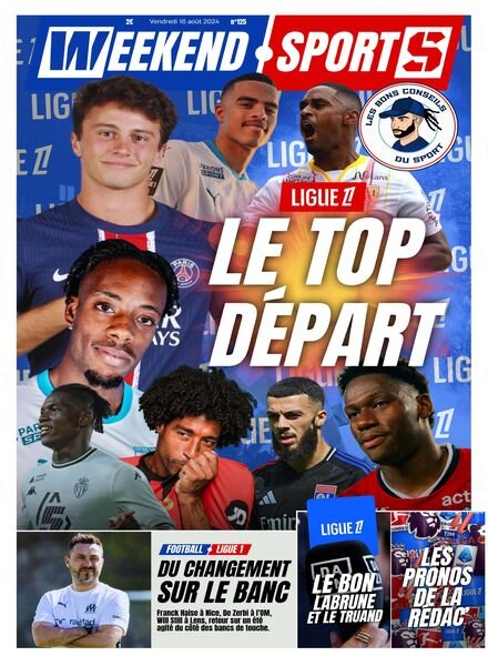 Week-end Sports – 16 Aout 2024 Cover