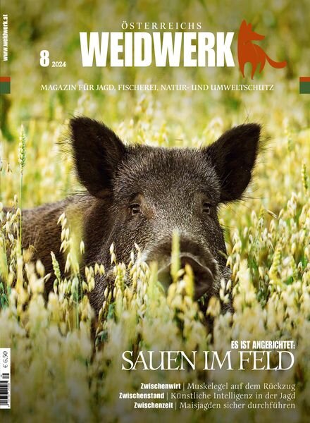 Weidwerk – August 2024 Cover