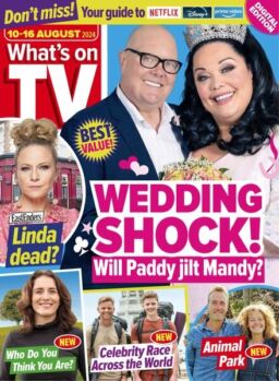 What’s on TV – 10 August 2024