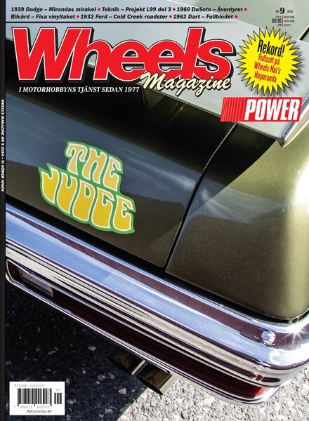 Wheels Magazine – 28 Augusti 2024 Cover