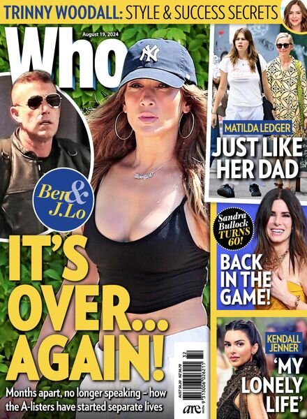 Who – 12 August 2024 Cover