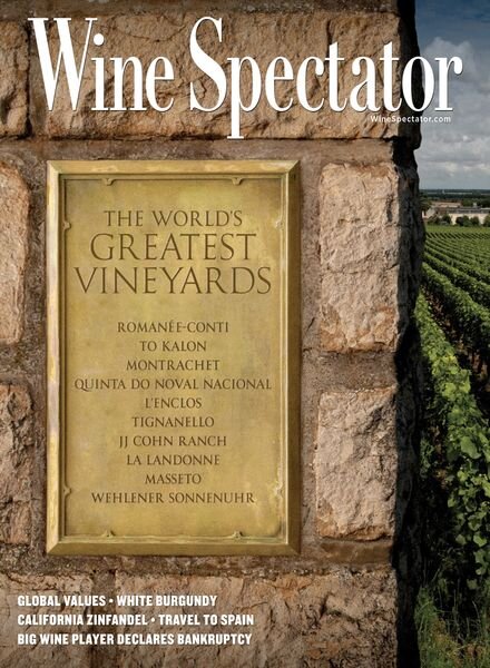 Wine Spectator – October 2024 Cover