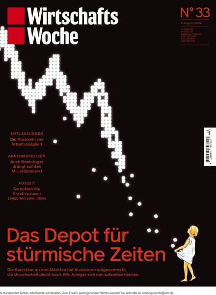 WirtschaftsWoche – 09 August 2024 Cover