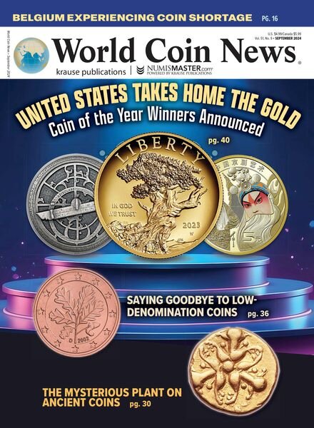 World Coin News – September 1 2024 Cover