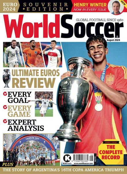 World Soccer – August 2024 Cover