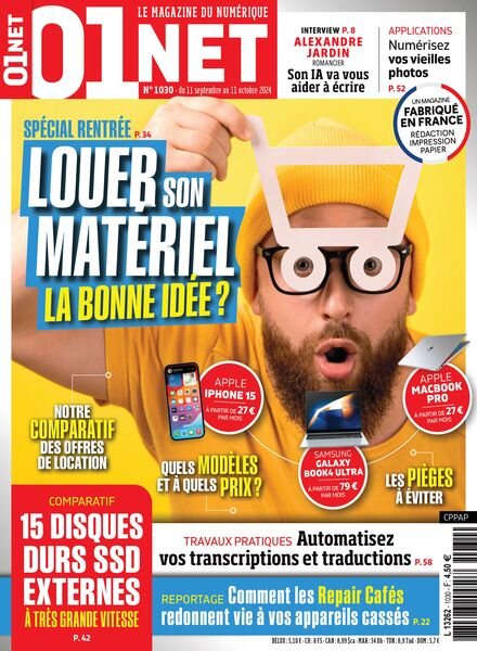 01net – 11 Septembre 2024 Cover