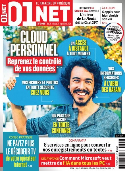 01net – 28 Aout 2024 Cover