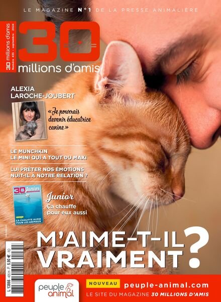 30 Millions d’amis – Septembre 2024 Cover