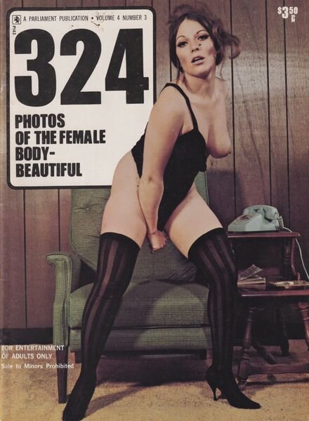 324 Photos Ofe Female Body-Beautiful – Volume 4 Number 3 1973 Cover
