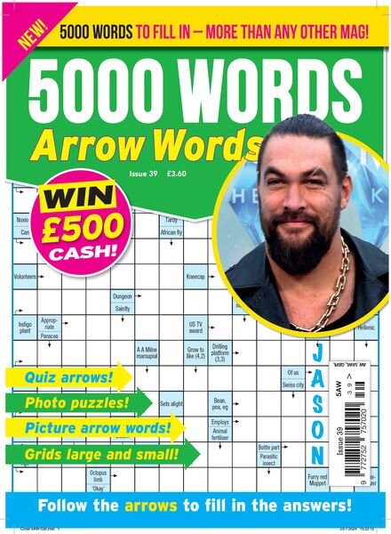 5000 Words Arrow words – Issue 39 2024 Cover