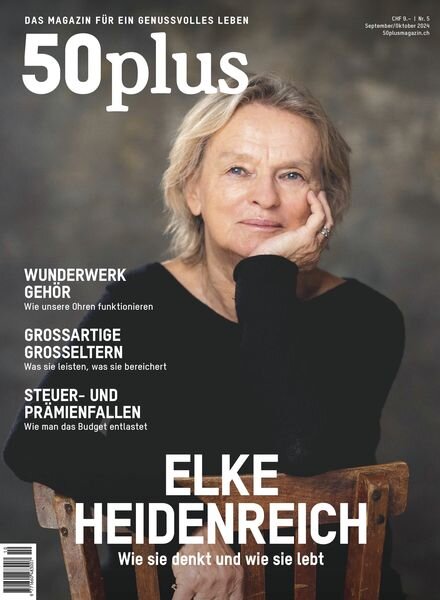 50plus Switzerland – September-Oktober 2024 Cover