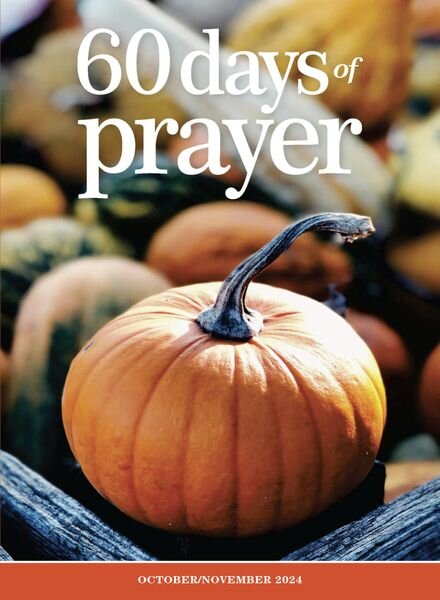 60 Days of Prayer – October – November 2024 Cover