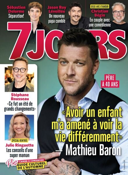 7 Jours – 6 Septembre 2024 Cover