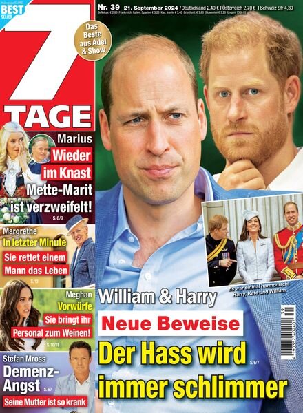 7 Tage – 21 September 2024 Cover