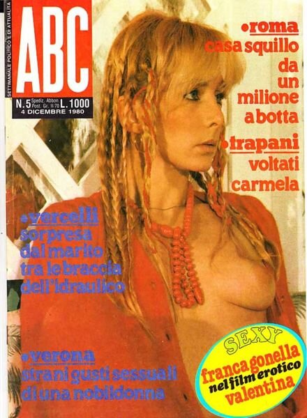 ABC – N 5 4 Dicembre 1980 Cover