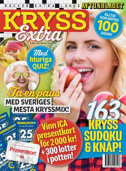 Aftonbladet Kryss Extra – September 2024 Cover