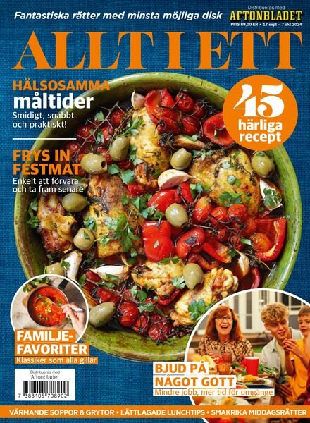 Aftonbladet Mat – 17 September 2024 Cover