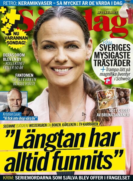 Aftonbladet Sondag – 15 September 2024 Cover
