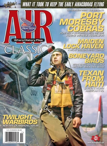 Air Classics Where History Flies! – November 2024 Cover