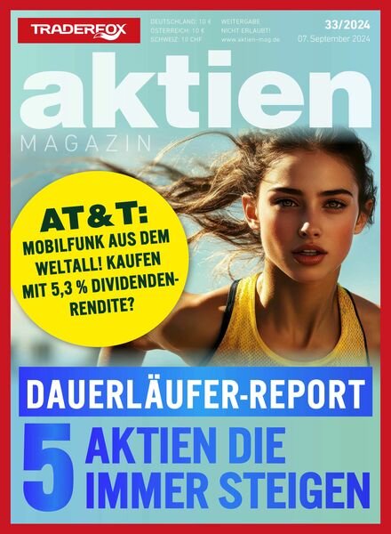 Aktien Magazin – 6 September 2024 Cover